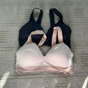 Women's Spanx Intimates Set - Black and Cream Bras, never worn
